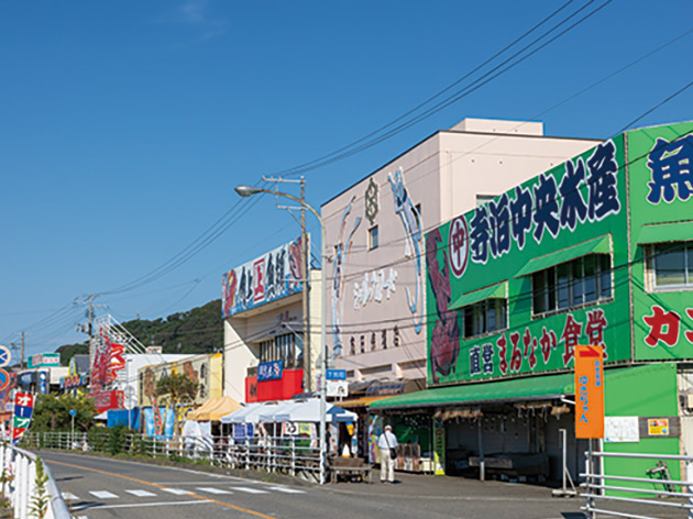 寺泊魚の市場通り（イメージ）