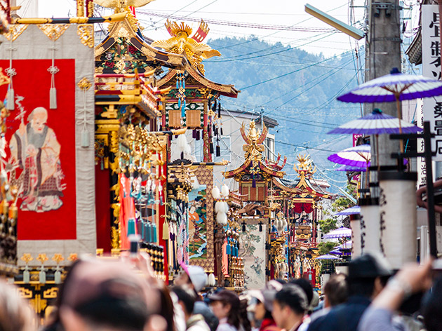 春の高山祭-（イメージ）