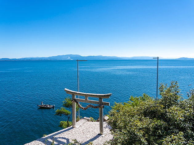 竹生島クルーズ(イメージ)