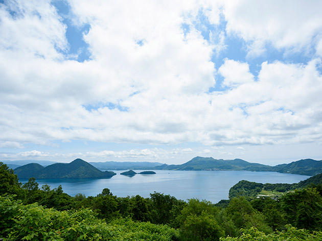 洞爺湖（サイロ展望台からの眺め）素材番号：23770957